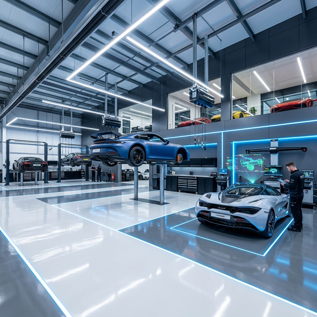 SARATHI TYRES High-Tech Workshop Facility